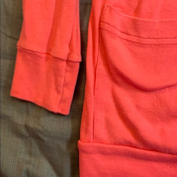 American Apparel Classic Girl V Neck Pink Cardigan - Picture 4 of 9